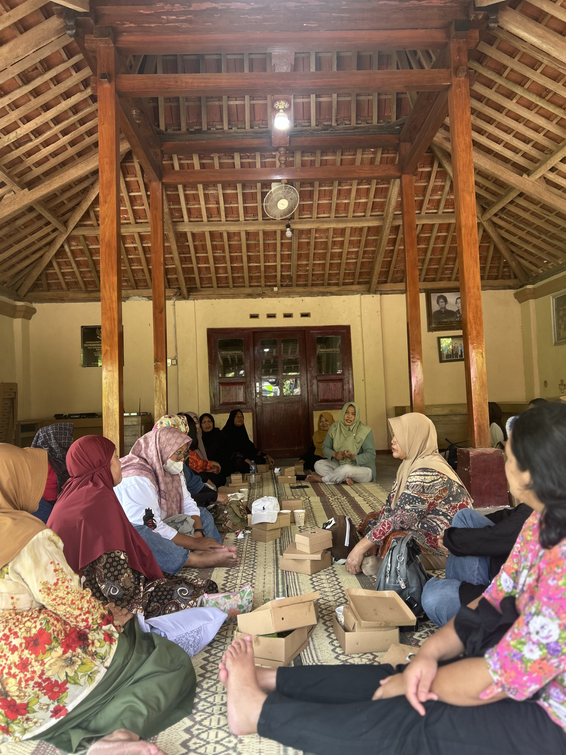 kebun kelengkeng jerukagung - kunjungan wisatawan wonosobo